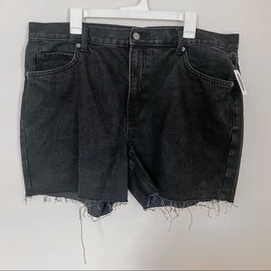 Old navy black jean shorts